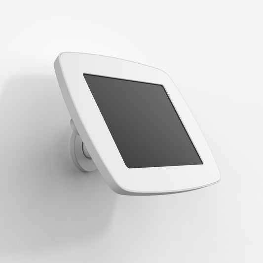 Bouncepad Wallount - A secure tablet & iPad wall mount in white.