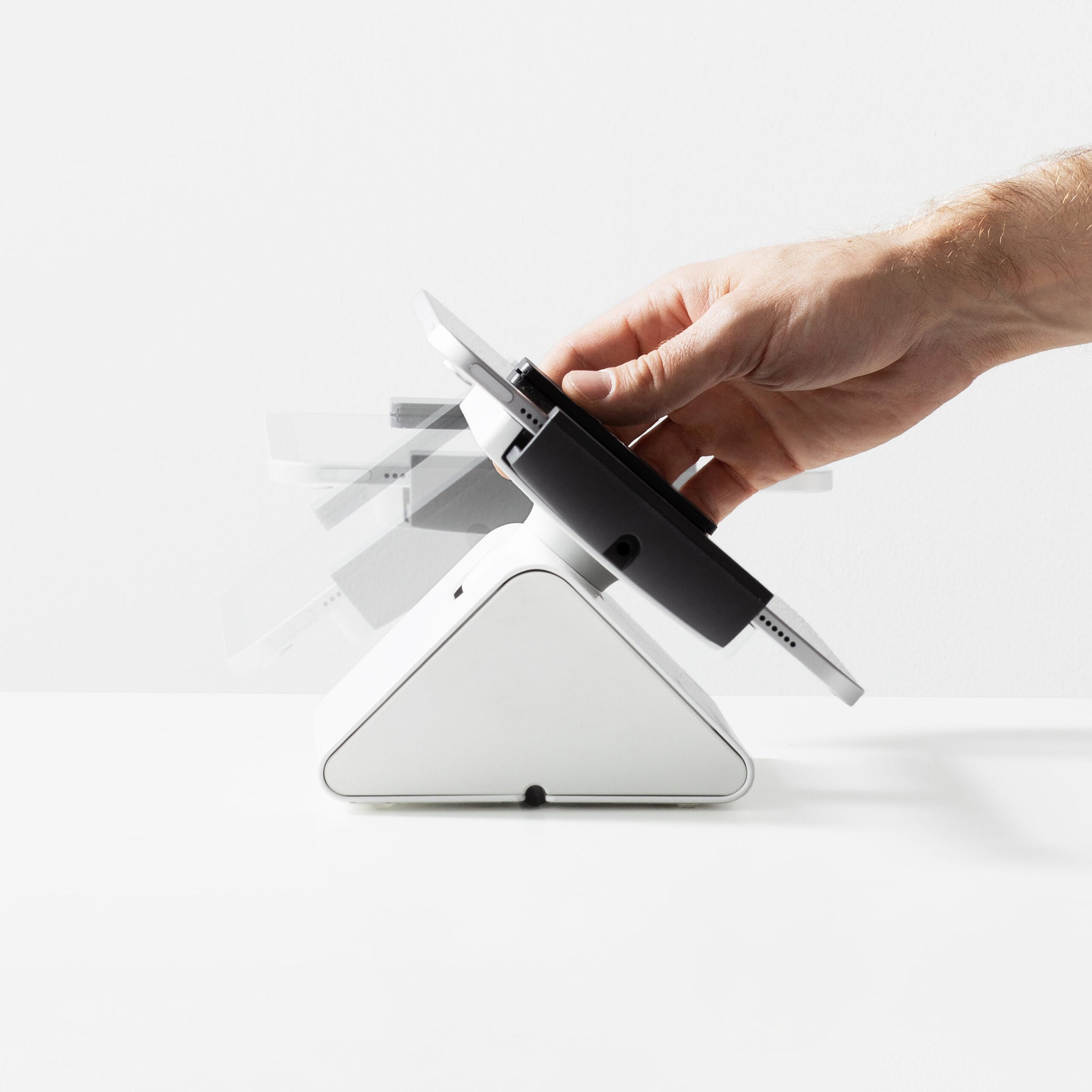 Countertop Tablet Holder with Flip | Bouncepad Clip Flip