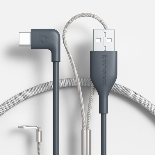 Reinforced USB-C to USB-A