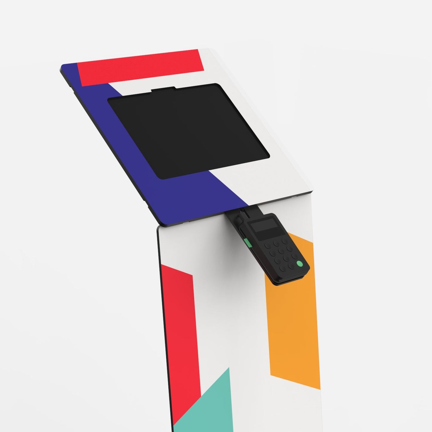 Wing + Card Reader Mount + Magnetic Branding Panel